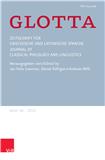 Glotta-Zeitschrift für griechische und lateinische Sprache