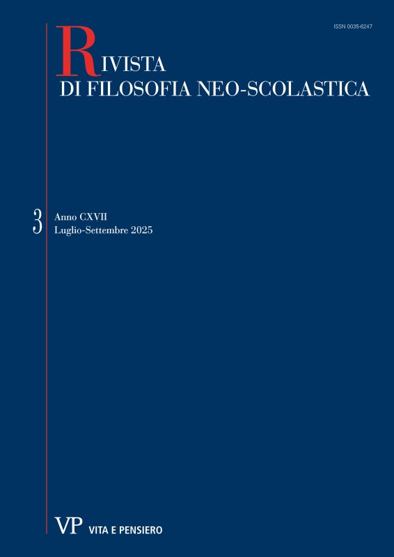 Rivista di Filosofia Neo-Scolastica
