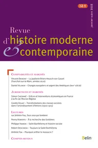 Revue D Histoire Moderne Et Contemporaine