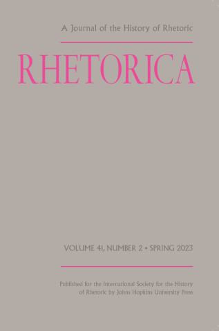 Rhetorica-A Journal Of The History Of Rhetoric