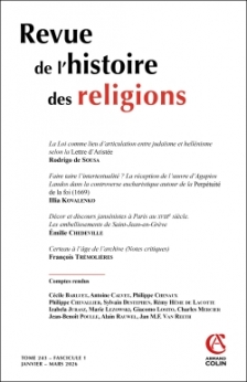 Revue De L Histoire Des Religions