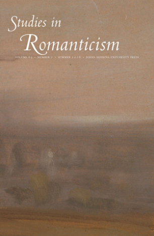 STUDIES IN ROMANTICISM