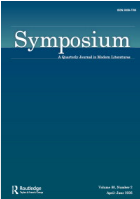 SYMPOSIUM-A QUARTERLY JOURNAL IN MODERN LITERATURES