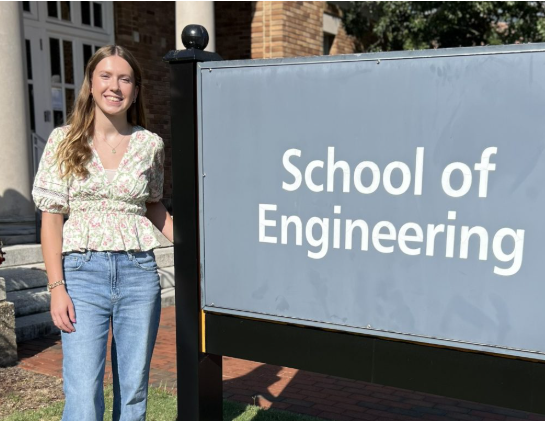 Engineering student earns AIChE academic award